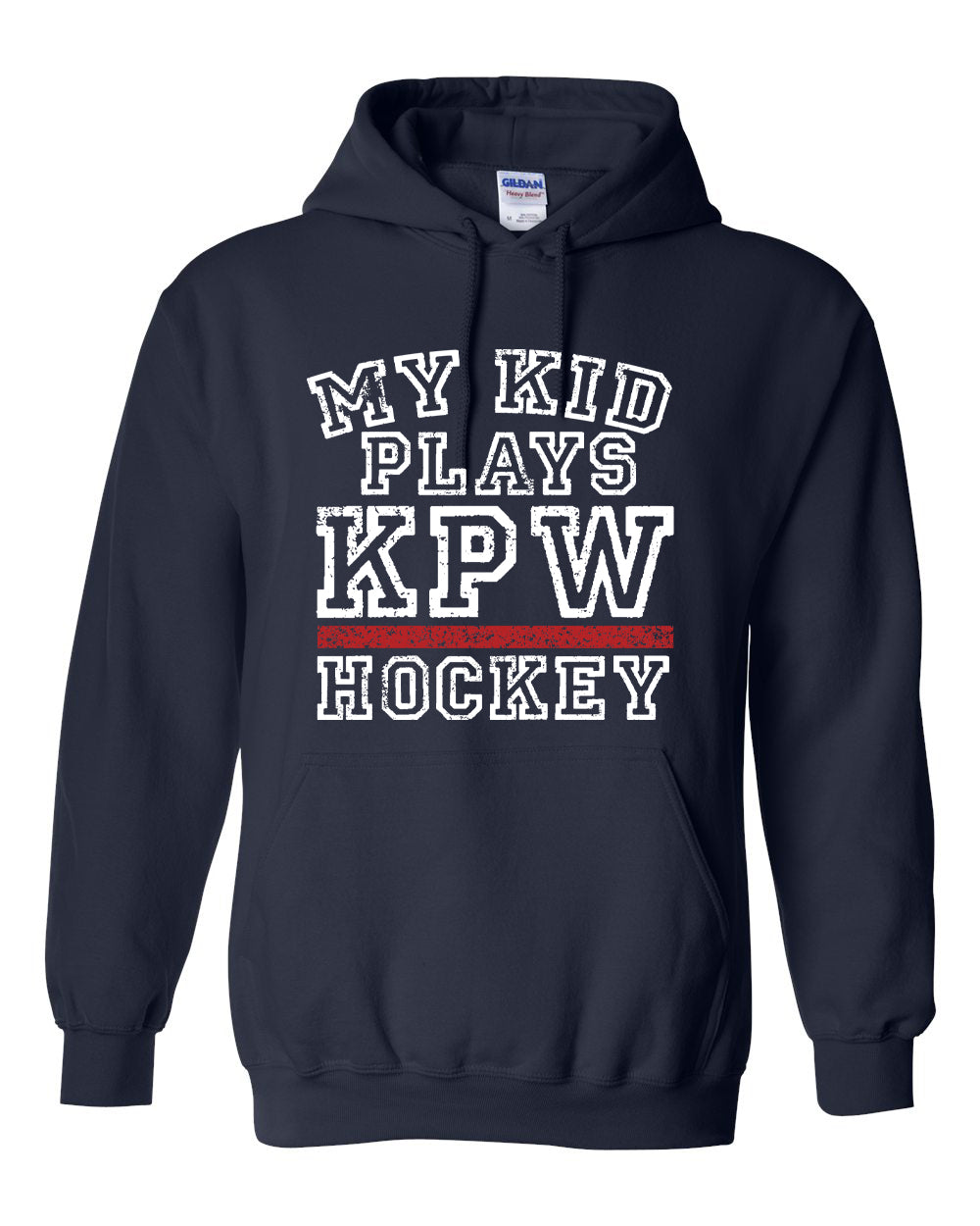 My Kid Plays KPW Hockey Gildan Hoodie Sweatshirt