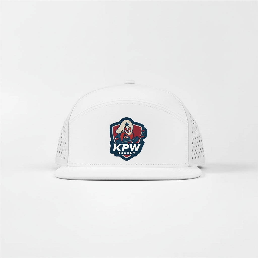 KPW Hockey Foremost Perforated Water Repellent Performance Snapback Golf Hat