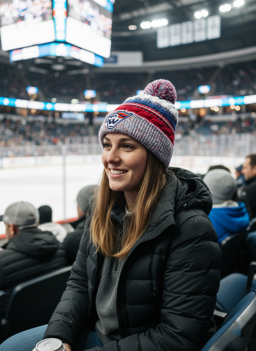 KPW Sport-Tek Pom Pom Team Beanie