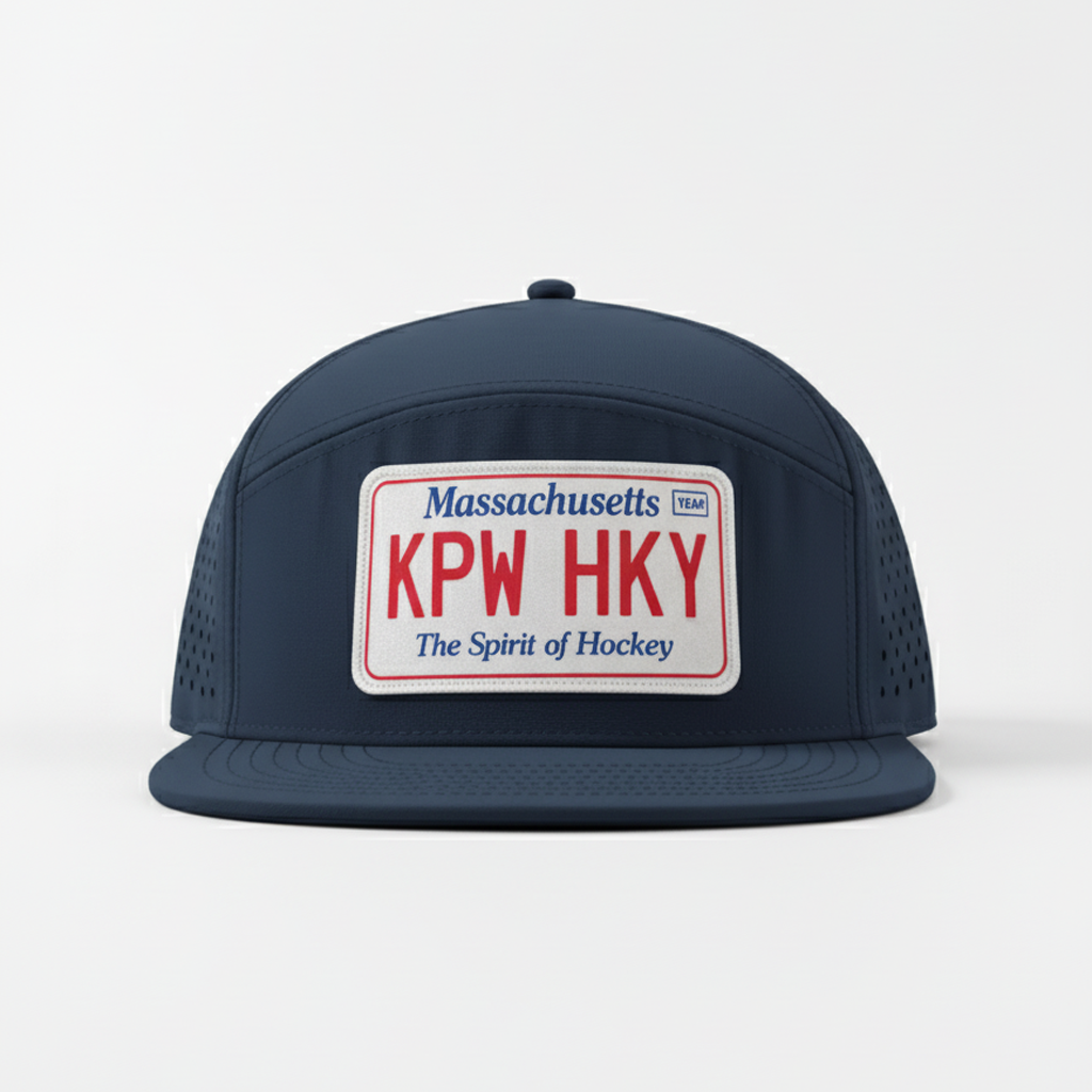 KPW Hockey Perforated Water Repellent Performance Snapback Golf Hat