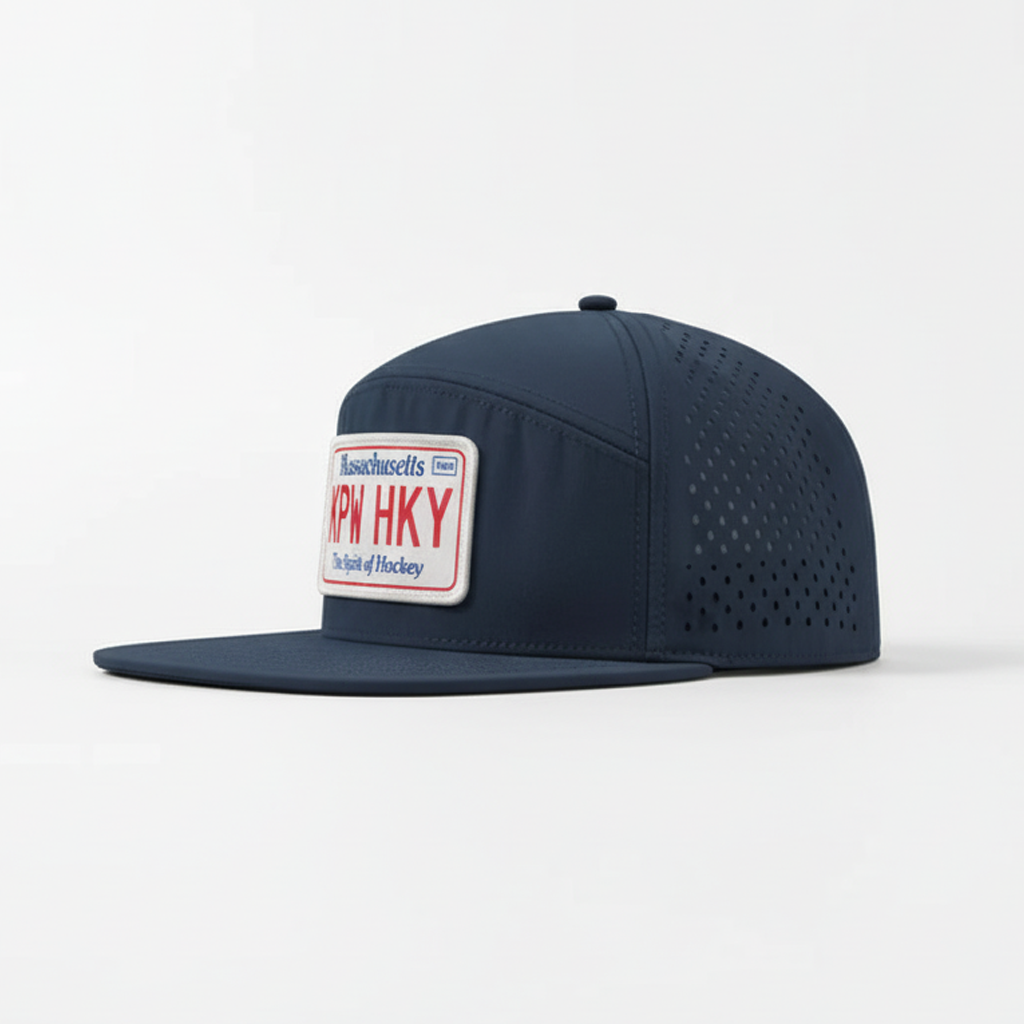 KPW Hockey Perforated Water Repellent Performance Snapback Golf Hat