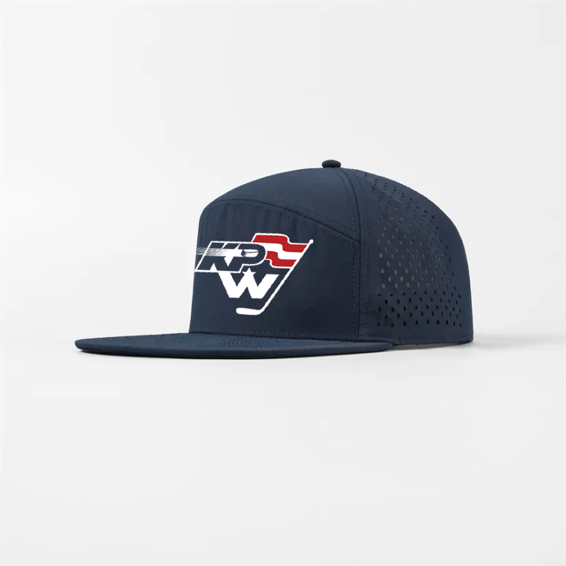 KPW Hockey Perforated Water Repellent Performance Snapback Golf Hat