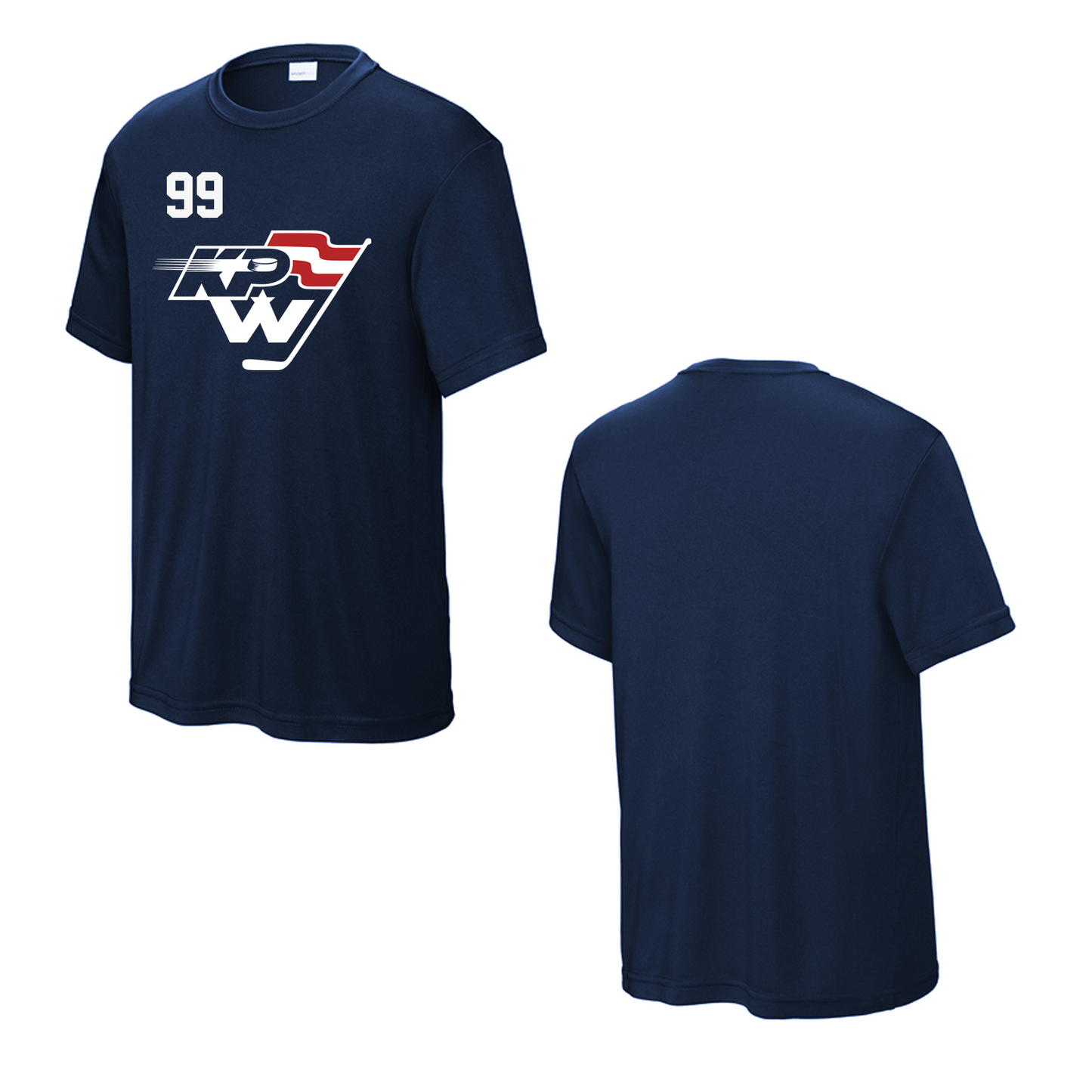 KPW Hockey Adult Performance Tee (Navy)