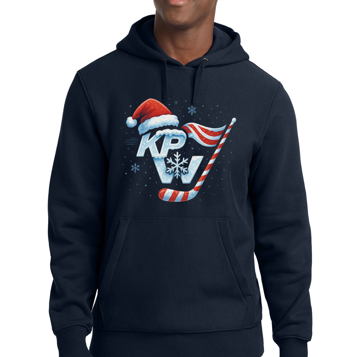 KPW Christmas Hockey Sport-Tek Super Heavyweight Pullover Hooded Sweatshirt