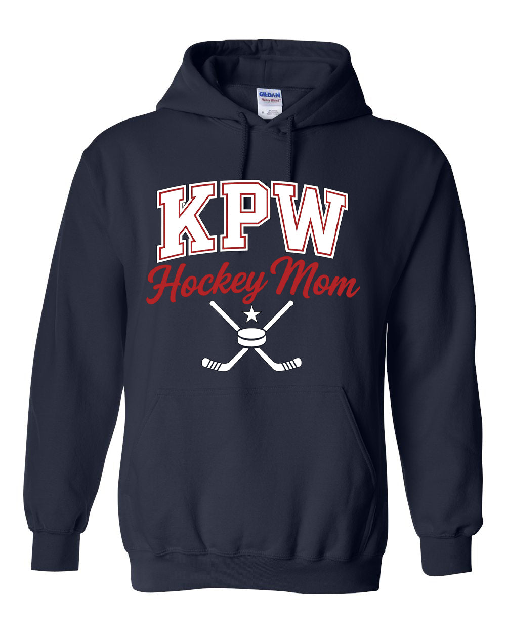 KPW Hockey Mom Gildan Hoodie Sweatshirt
