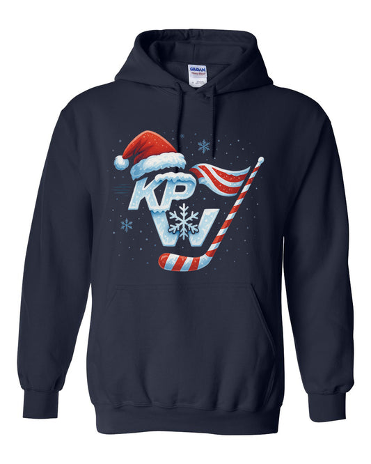 KPW Christmas Hockey Gildan Hoodie Sweatshirt