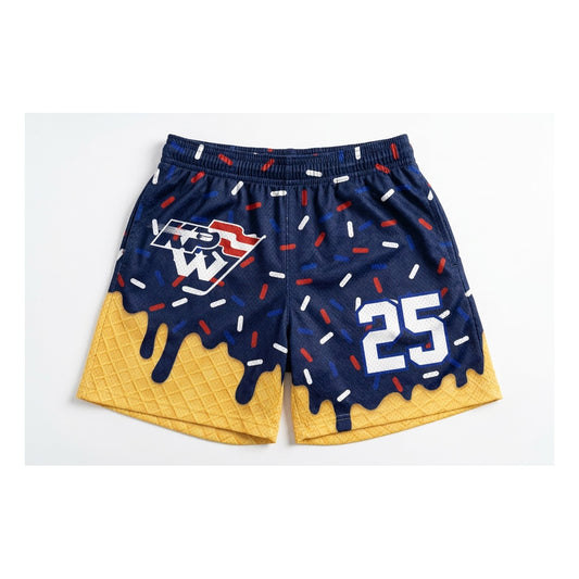 KPW Ice Cream Drip Shorts