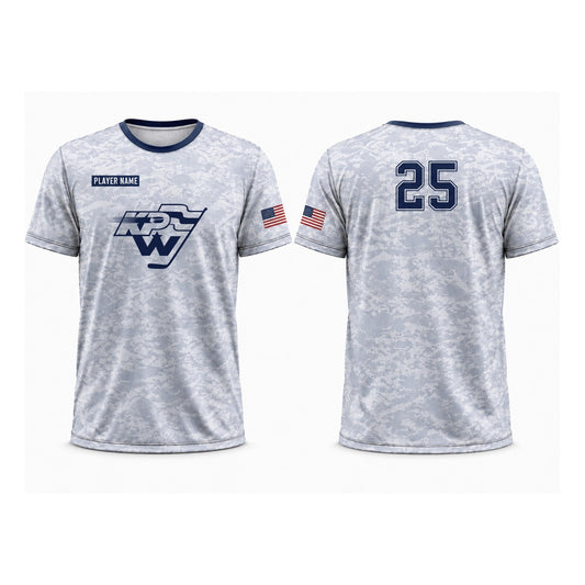 KPW Hockey Camo Performance Tee