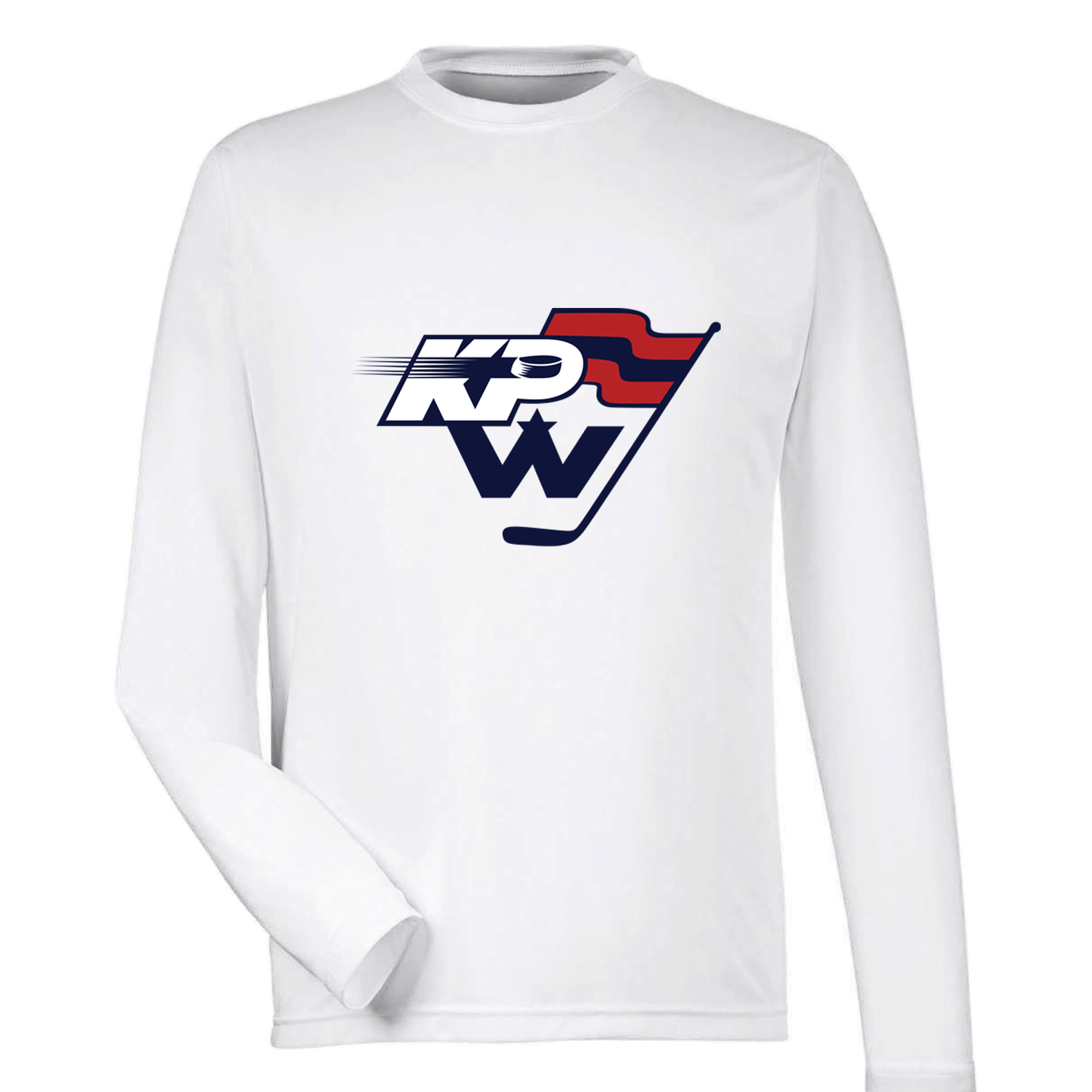 KPW Hockey Adult Performance Long Sleeve (White)