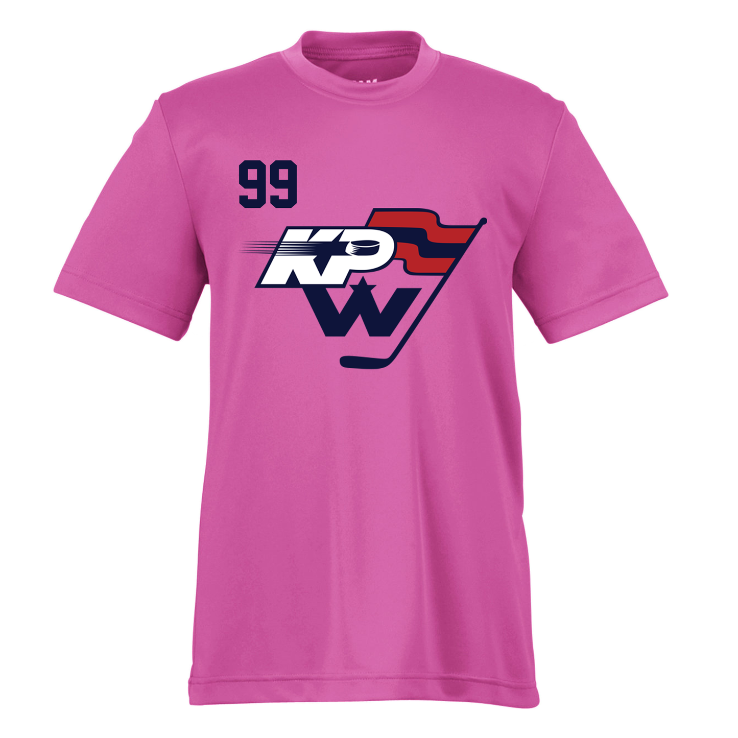 KPW Hockey Youth Performance Tee (Pink)