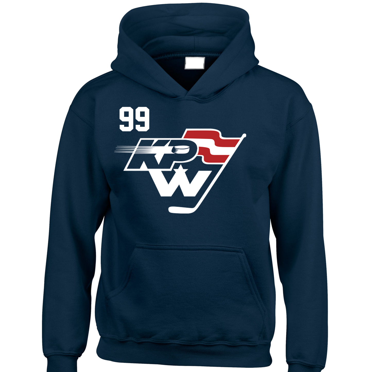KPW Hockey Youth Hoodie (Navy)