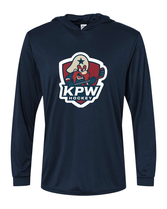 KPW Hockey Paragon Unisex Bahama Performance Hooded Long Sleeve T-Shirt