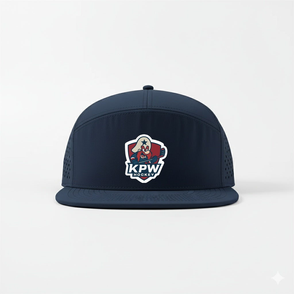 KPW Hockey Foremost Perforated Water Repellent Performance Snapback Golf Hat