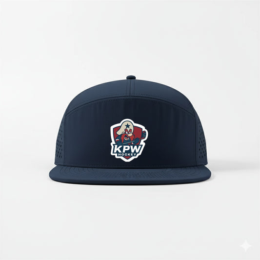 KPW Hockey Foremost Perforated Water Repellent Performance Snapback Golf Hat