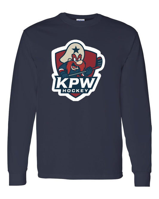 KPW Hockey Gildan Unisex Heavy Cotton™ Long Sleeve T-Shirt - 5400