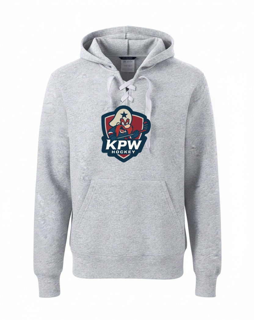 KPW Hockey Sport-Tek® Lace Up Pullover Hooded Sweatshirt