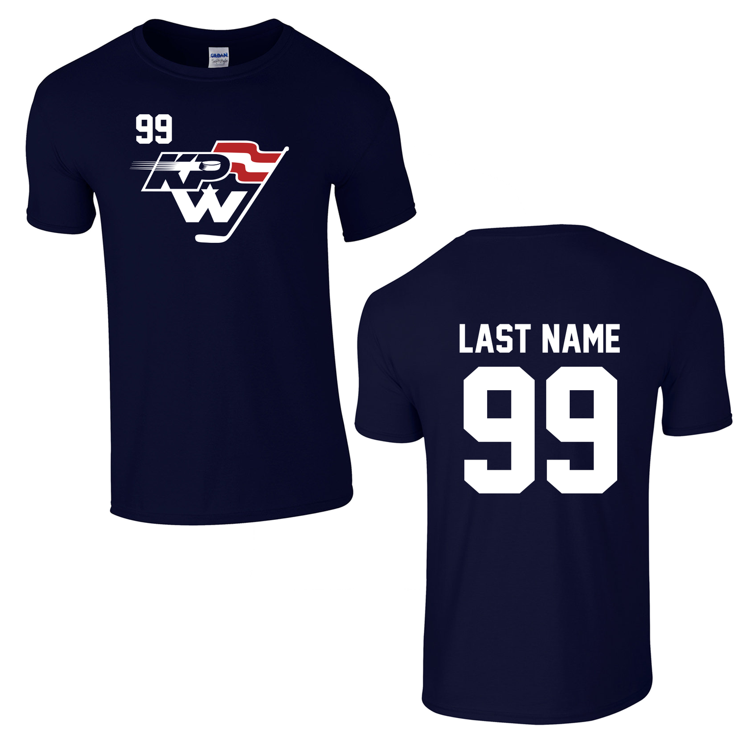 KPW Hockey Youth Tee (Navy)