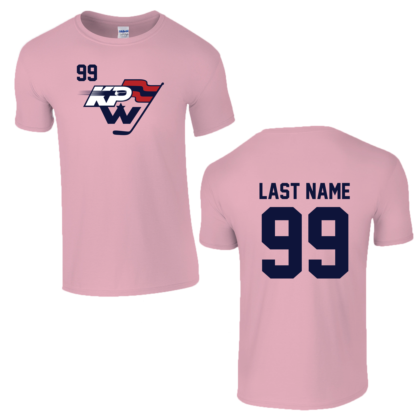KPW Hockey Youth Tee (Pink)