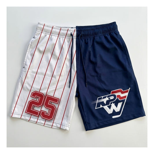 KPW Hockey Pinstripe Shorts
