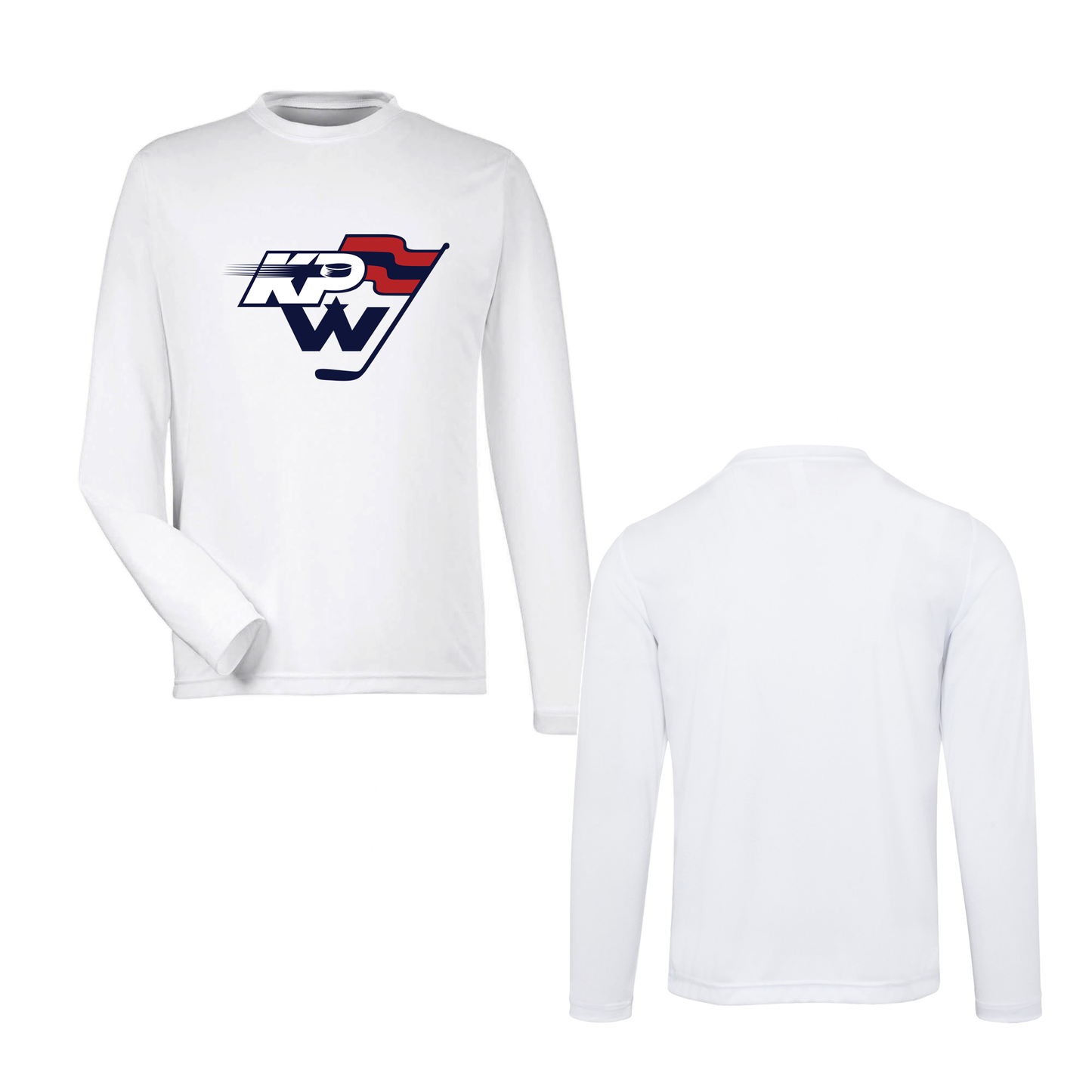 KPW Hockey Youth Performance Long Sleeve (White)