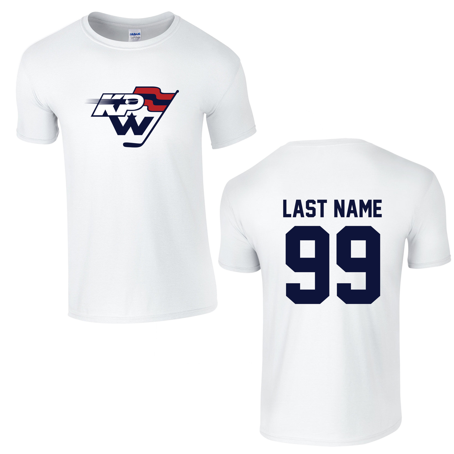 KPW Hockey Adult Tee (White)