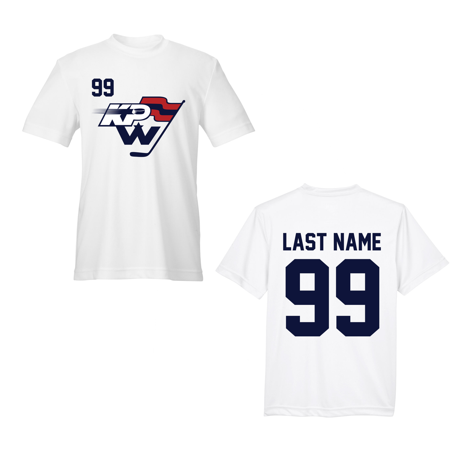 KPW Hockey Youth Performance Tee (White)